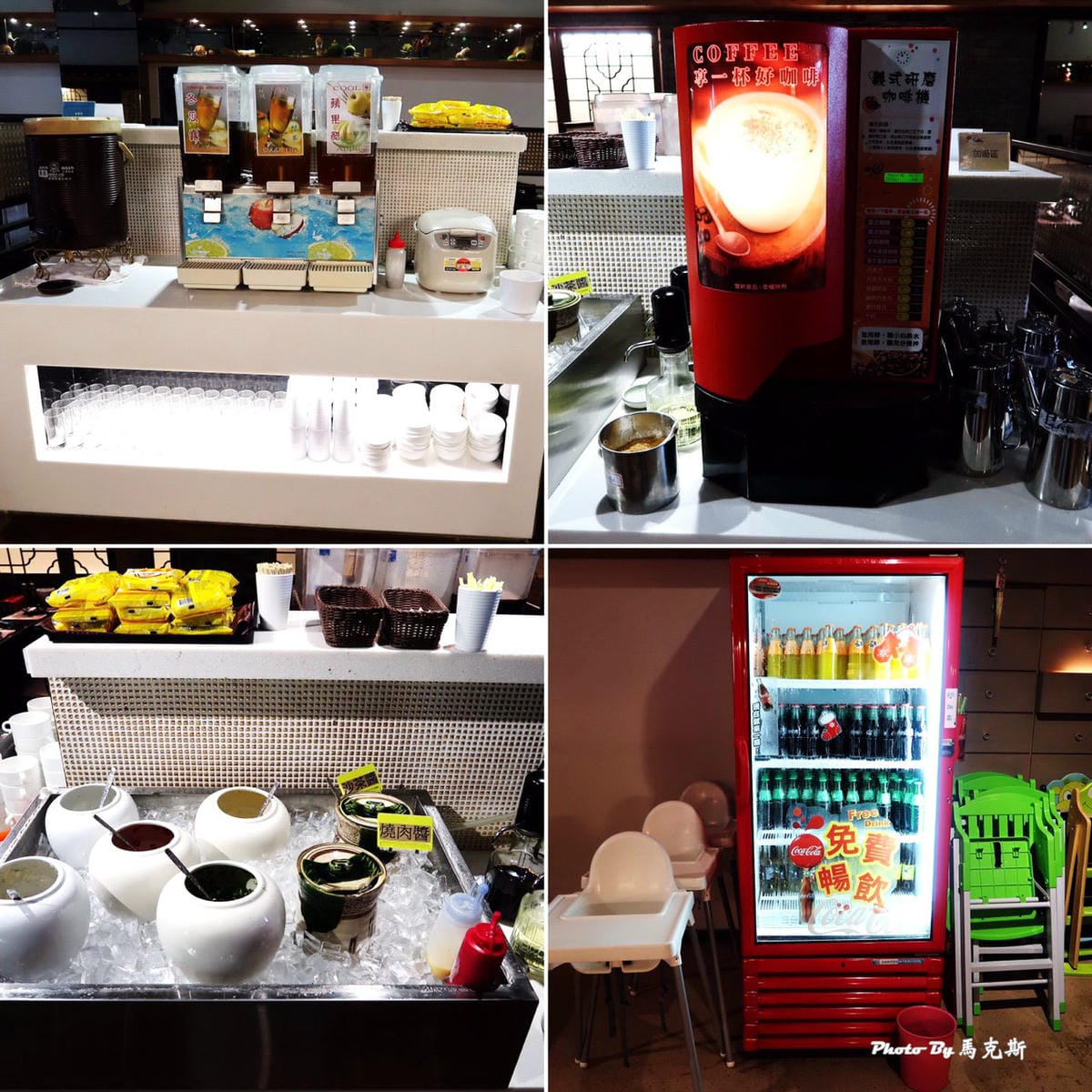 自助區飲品選擇很多~ 台中公益路燒烤吃到飽