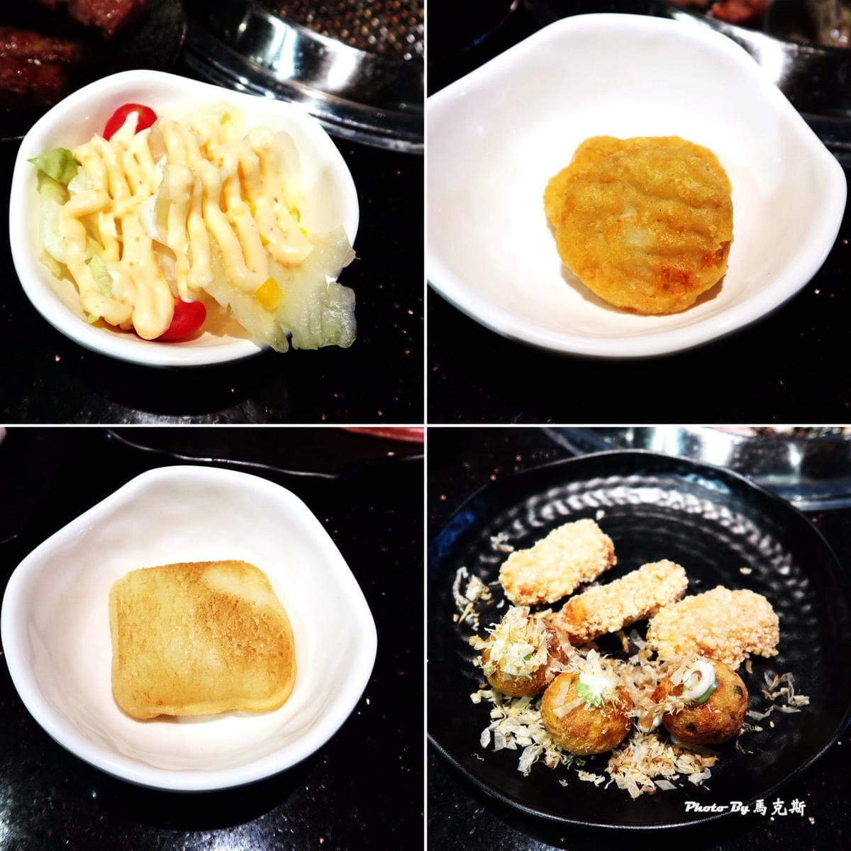 各式各樣的美味小點心 台中公益路燒烤吃到飽