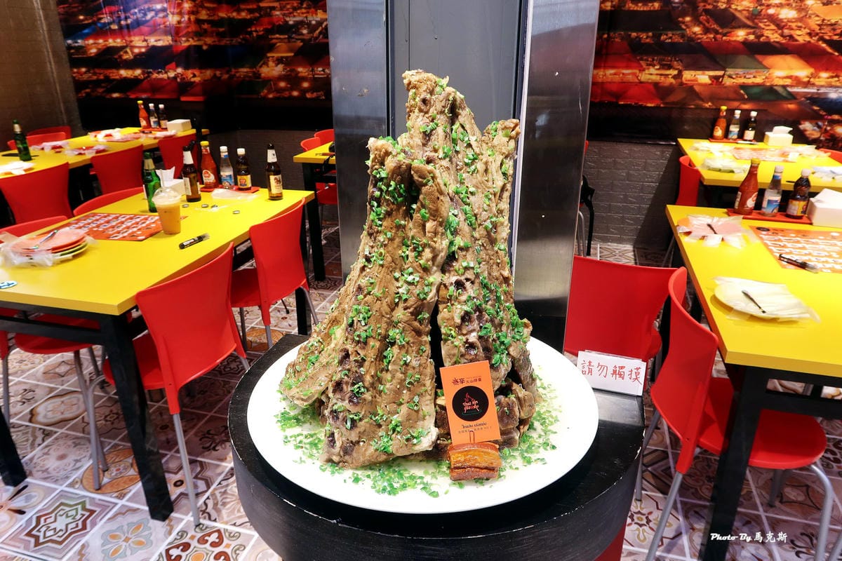 【台中逢甲美食推薦】泰辛火山排骨|泰國曼谷夜市超人市平價美食 【台中逢甲美食推薦】泰辛火山排骨|泰國曼谷夜市超人市平價美食