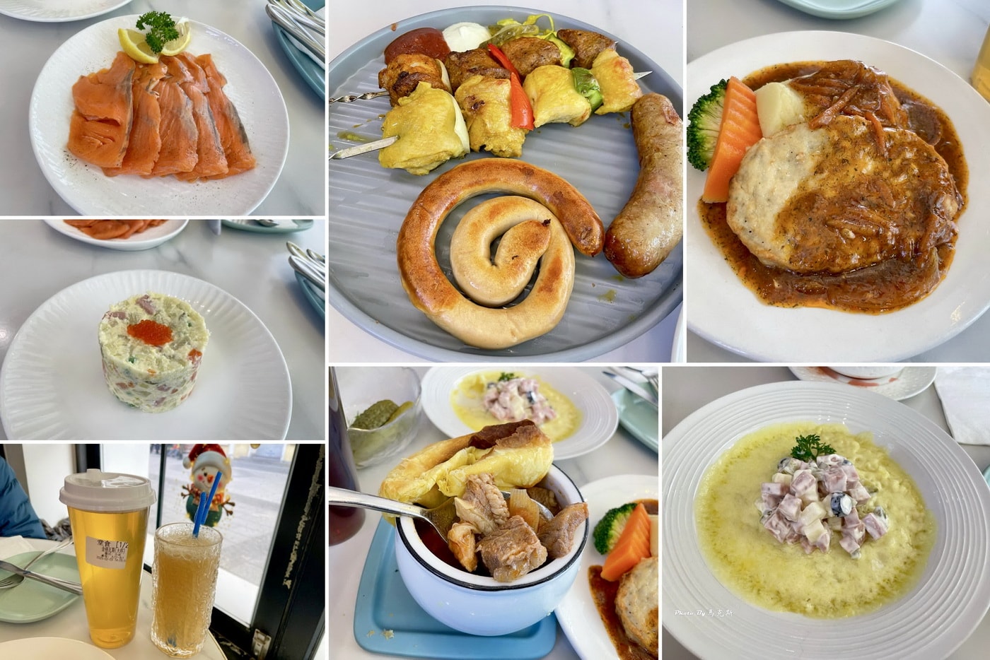 【哈爾濱美食推薦】庫滋明中央大街店｜俄羅斯特色美食 餐點選擇豐富 價格不貴美味高CP值 哈爾濱中央大街人氣餐廳推薦