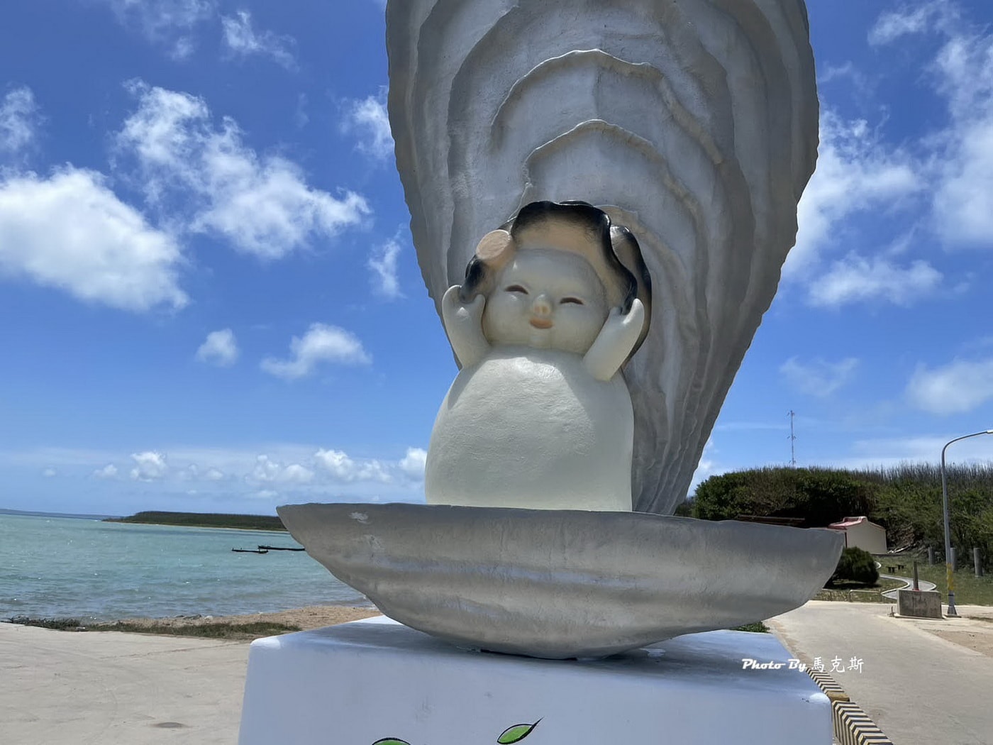 【澎湖白沙景點推薦】城前鮮蚵觀光碼頭｜澎湖新地標 超可愛巨大牡蠣裝置藝術 醜的很可愛 IG人氣網美景點