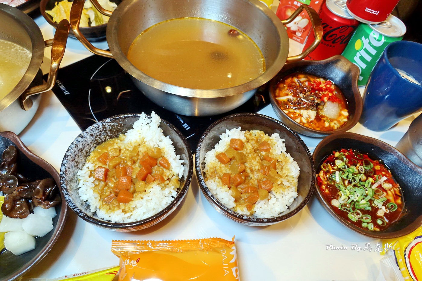 【員林美食推薦】桔日鍋物｜新開幕質感火鍋店 雙人套餐豐盛美味 限量滑嫩蒸蛋鍋 蔬食自助吧吃到飽 聚餐聚會新選擇 近員林車站