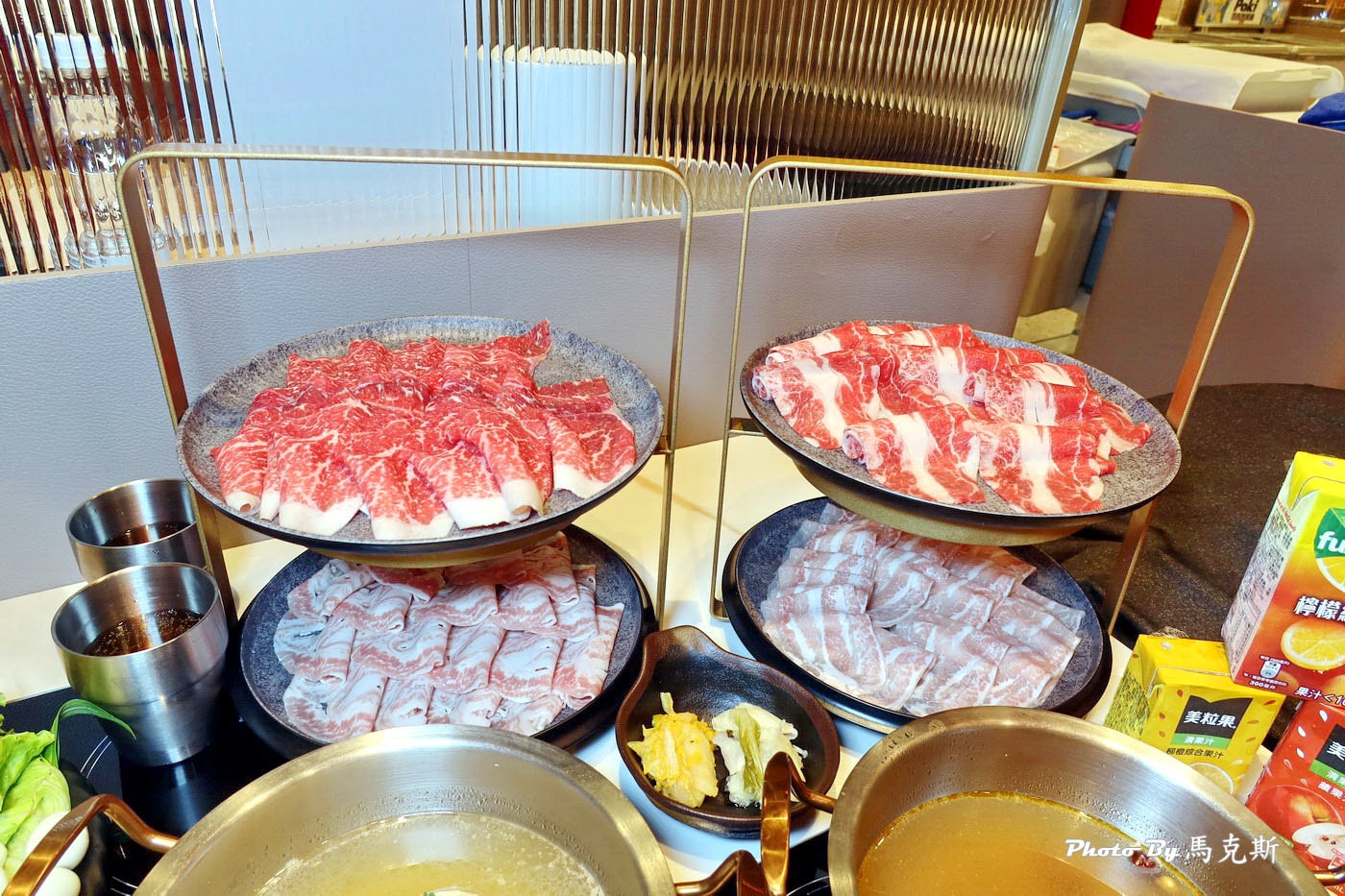 【員林美食推薦】桔日鍋物｜新開幕質感火鍋店 雙人套餐豐盛美味 限量滑嫩蒸蛋鍋 蔬食自助吧吃到飽 聚餐聚會新選擇 近員林車站