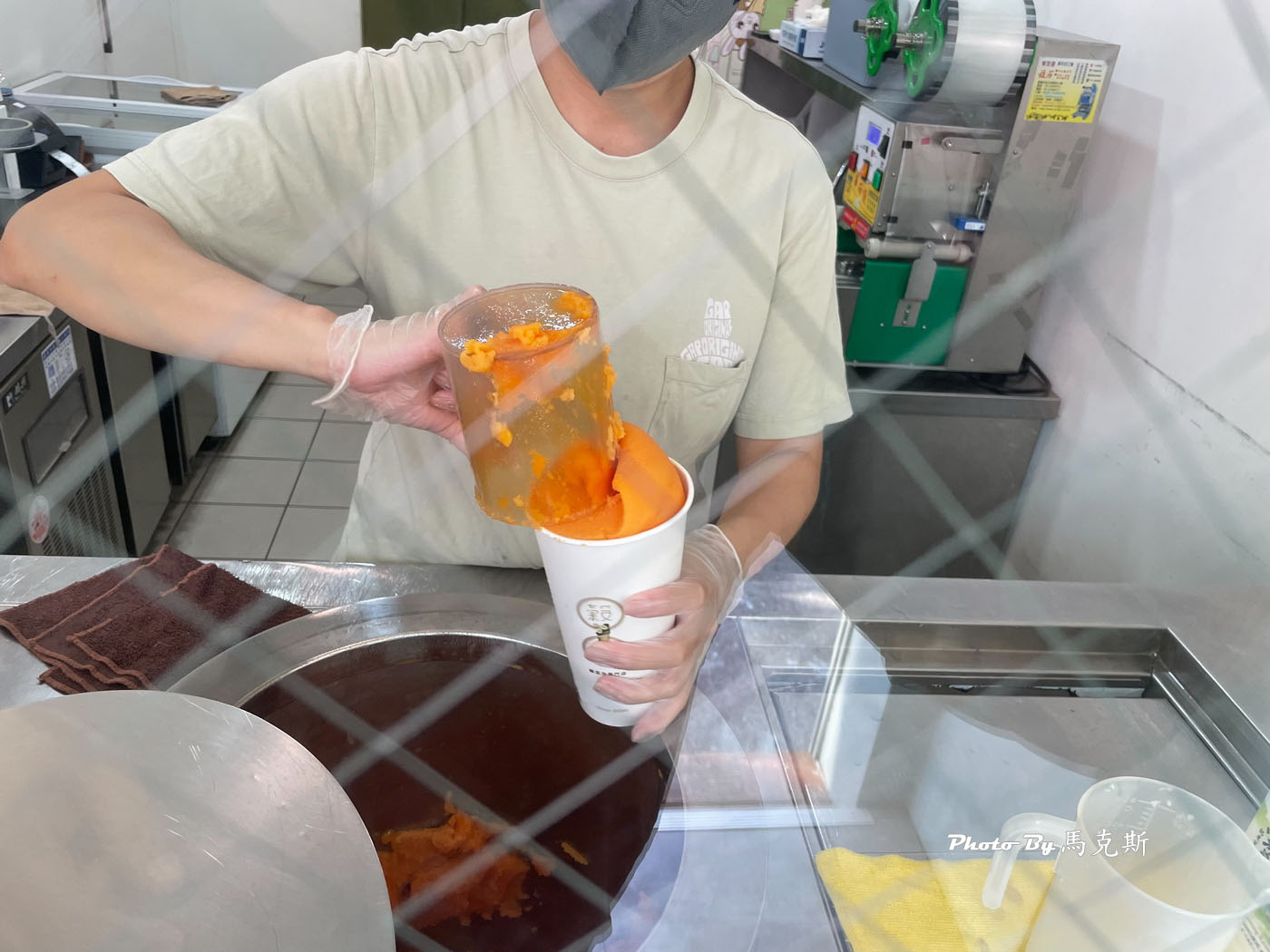 【嘉義西區美食推薦】穀壹綠豆沙專門店｜在地人氣消暑必喝飲品 綠豆沙和木瓜冰沙香濃醇就是要來一杯|外帶|嘉義文化路夜市|